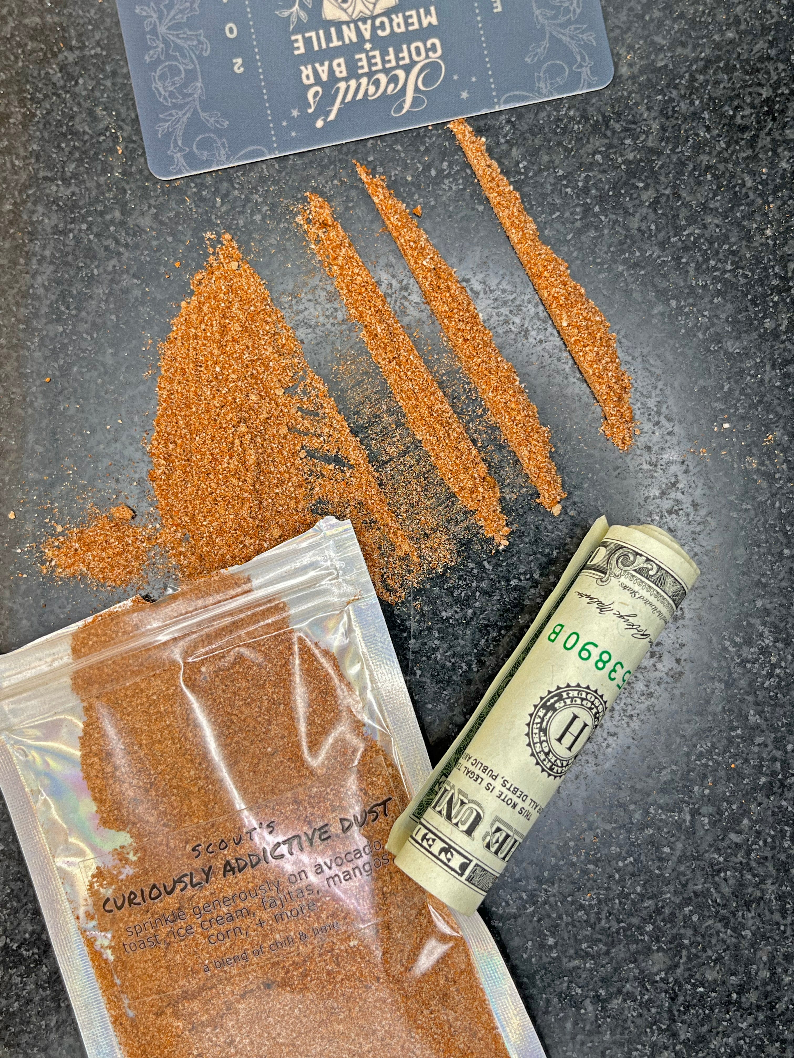 Curiously Addictive Dust – Scouts Coffee Bar